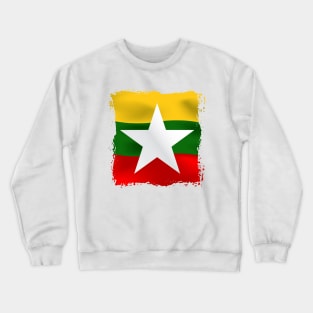 Myanmar Artwork Crewneck Sweatshirt